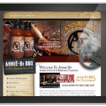 Annie Bs BBQ Sauce Website Design and Development - Lehman Design