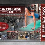 Powerhouse Gym Marketing Postcard - Lehman Design