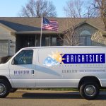 Brightside Cleaning Company - Vehicle Wrap - Lehman Design