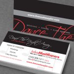 Dance Away DJ - Business Card Design - Lehman Design