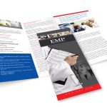 Emergency Medicine Physicians - Trifold Brochure Design - Lehman Design